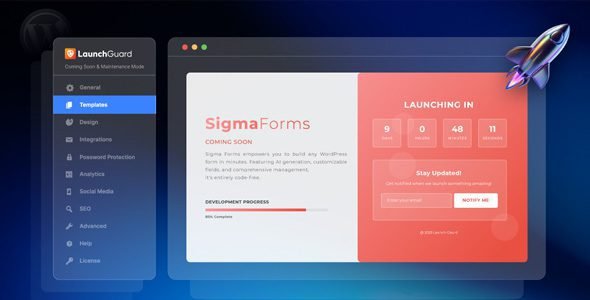 launch guard pro 1 2 0 wordpress coming soon page plugin