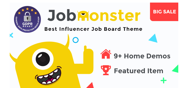 jobmonster 4 8 6 job board wordpress theme