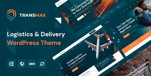 transmax 1 0 33 logistics delivery company wordpress theme