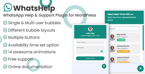 whatsapp chat help wordpress 3 3 0