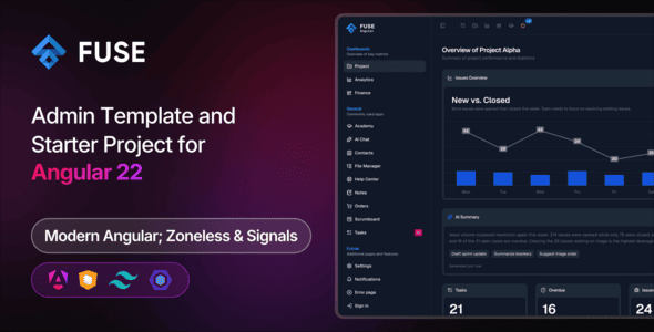 fuse 22 0 0 angular admin template