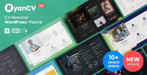 ryancv 3 9 2 personal portfolio resume theme