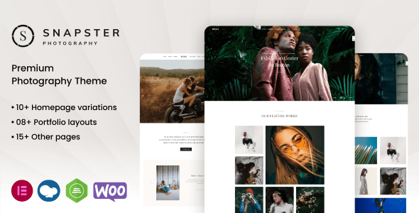 snapster 1 2 0 photography wordpress theme